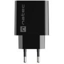 Natec Laadija Ribera NUC-2060, 20W, 1x USB-C, 3A, universaalne, kiire laadimine, PPS tehnoloogia, ohutus kaitse