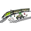 Lego Blokai City 60337 Ekspresinis keleivinis traukinys, 764 vnt., 7 metai, nuotolinio valdymo pultas, 6 mini figūrėlės