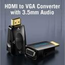 Vention HDMI į VGA keitiklis AIDB0, 1080P@60Hz, 1 VGA, 1 HDMI, 1 ausinių lizdas