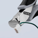 Precīzijas elektriskās grie&scaron;anas knaibles, KNIPEX, 64 02 115 ESD, ESD dro&scaron;as, ar lāzera cietinātiem grie&scaron;anas asmeņiem