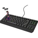 Genesis Mehāniskā Spēļu Tastatūra THOR 230 TKL NKG-2077, 87 taustiņi, USB, RGB, Outemu Red slēdži, TKL dizains