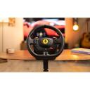 Thrustmaster Sacīk&scaron;u stūre T98-P Ferrari 296 GTB 4160880, 240&deg; rotācija, 2 pedāļi, melna