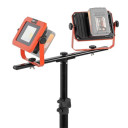 Kaasaskantav prožektor 20V 220V koos statiiviga, POWDP8035 POWERPLUS