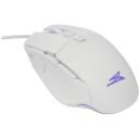 Baracuda Мышь BGM-051 RAPTOR-W, 8D, 6400 DPI, 125Hz, 12G, USB 2.0, 1.5m, LED 4 цвета, пластик