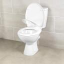 Beldray Perhe WC iste LA037185EU7, valge, 370x450mm, 260x387mm, antibakteriaalne, pehme sulgemine