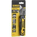 Dewalt kokkuklapitav fikseeritud tera nuga DWHT10992-0, must/kollane, metallist k&auml;epide, tera hoidmine k&auml;epidemes, 5 tera