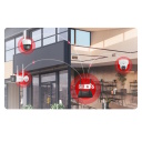 IKS-2044PH Easylink Wi-Fi 6 Bezvadu Video Komplekts 4MP Bullet + PT Dome Kamera + WiFi NVS HiLook IKS-2044PH-PH/W