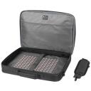 Natec Klēpjdatora soma Boxer Lite 15.6" melna, 65mm, 410mm, 305mm, 750g, Poliesters, Portfeļa tips, 2 nodalījumi