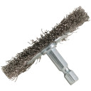 Diskveida birste 65mm, 1/4" HEX gofrēti tērauda sari D-76629 MAKITA