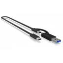 Raidsonic | Icy Box Ārējais M.2 NVMe | IB-1807MT-C31 | USB 3.2 Gen 2 Type-C | 1x M.2 2230/2242/2260/2280, 10 Gbit/s, melns