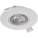 Emos prožektorius SIMMI ZD3122, 5 W, 450 lm, 230 V, 35 mA, 110&deg;, 4000 K, IP20, įmontuotas, baltas