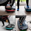 Bodi-Tek Vibration Plate Trenažieris BT-VIBD-EU, 440W, 14kg, 7 masāžas režīmi, 4D vibrācija, pretestības lentes