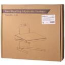 Logilink Brīvi stāvo&scaron;s regulējams kāju balsts EO0007, 36.6cm, 40cm, 33.9cm, tērauds, 6 augstuma iestatījumi, melns
