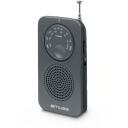 Muse Kabatas radio M-01 RS, 2 joslas: FM/MW, 2 x AAA, 100g, 1 x iebūvēts skaļrunis, bez displeja