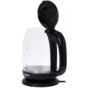 Mesko Veekeetja MS 1302b, 2200 W, 1.7 L, Klaas, 360&deg; p&ouml;&ouml;ratav alus, Must