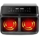 Eldom аэрофритюрница FR210 dualcrisp, 2200 W, 8 л, электронный термостат, 2 независимых ящика