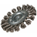 Ketashari 100 mm, 1/4"; HEX põimitud terasharjased D-76722 MAKITA