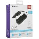 Targus strāvas adapteris 100 W USB-C PD APA108EU, 100 W, USB-C kabelis 1.8 m, saderīgs ar USB-C klēpjdatoriem