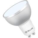 Tellur WiFi LED pirn GU10 TLL331201, 5W, 2700K-6500K, 460lm, 180&deg;, 2,4GHz, CRI Ra>80