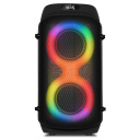 Portatiivne Bluetooth k&otilde;lar PS-850 100 W RMS TWS FM USB microSD LED ekraan 8000 mAh Must SV-022679 SVEN