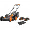Akumuliatorinė vejapjovė WG779E.1 2x20 V / 34 cm 2x4.0 Ah 30187304003 WORX