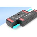 Habotest Kabelių testeris HT812A, 2xAAA, 8P/6P/4P/2P, automatinis i&scaron;jungimas, žemos galios indikatorius
