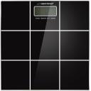 Esperanza Ķermeņa svari EBS004, 180kg, 100g, LCD 70x34mm, 6mm rūdīts stikls, automātiskā izslēg&scaron;anās