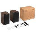 Edifier Galingi knygų lentynų garsiakalbiai R2750DB MKII Walnut, 144 W, Bluetooth, belaidis ry&scaron;ys