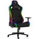 Genesis Trit 660 RGB spēļu krēsls NFG-2247, 129-136cm, 20.5kg, 5 ritentiņi, 2D regulējami roku balsti, ergonomisks, atzveltne