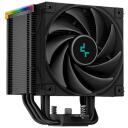 Deepcool Digitaalne protsessori jahuti AK500S R-AK500S-BKADMN-G, 1 ventilaator, 52.24-68.99 cfm, 25-28 dBA, ARGB LED valgustus