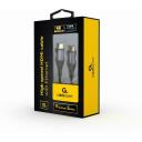 Gembird HDMI-HDMI kabelis 10m CCBP-HDMI-10M, 4K UHD 60Hz, auksiniai jungtys, 1 vnt.