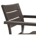 Sodo kėdė Julie pilka KETER 29209497939 61.5x58.5x79cm 2.8kg