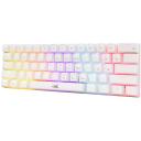 Baracuda DOLPHIN-W-RED BGK-03211, 61 taustiņi, USB, mehāniski sarkanie slēdži, apgaismojums