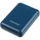 Intenso Power Bank 7313537 10000 mAh, Li-Pol&uuml;meer, 3.1 A, 1x USB-A, 1x USB-C, 1x microUSB, petrooliv&auml;rv