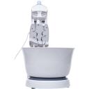 Adler | Mixer | AD 4202 | Mixer with bowl | 300 W | Number of speeds 5 | Turbo mode | White
