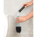 Beldray WC harja LA033996UFFEU7, hall, plastmass, 43cm x 11.6cm x 11.2cm, ergonoomiline k&auml;epide, kergesti puhastatav pea