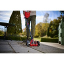 Einhell Power X-Change GE-CC 18/110 Li E-Solo 18 V Akumuliatorinis siūlių valytuvas Kintamas greitis Teleskopinė gido lazda Reguliuojamas ratukas 110 mm &scaron;epetėliai Raudona/Juoda