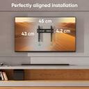 Onkron TV kinnitus FM2-B, 32-65 tolli, maksimaalne kandev&otilde;ime 50 kg, VESA 75x75-400x400 mm, kaugus seinast 30 mm