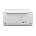 Sharp Tokyo kaasaskantav digitaalne raadio DR-P420(WH), DAB/DAB+/FM, Bluetooth 5.0, 4 x AA aku, valge
