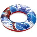 Bestway Плавательный круг Spiderman 7386255, &Oslash;56cm, PVC, 60kg, 1 воздушная камера, предохранительный клапан, Color Shield