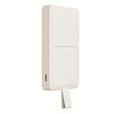 Kompaktne välise laadimise akupank 24-kontaktilise USB-C pesaga ja 6000 mAh mahutavusega Power Bank beež BHR9074GL Xiaomi