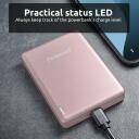 Intenso Power Bank 7344033 10000 mAh, 15 W juhtmevaba laadimine, 20 W USB-C PD, MagSafe &uuml;hilduv, roosa
