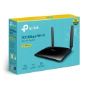 TP-Link TL-MR6400 4G LTE wireless N router 300 Mbps 2.4 GHz 3 LAN 2 external antennas Black