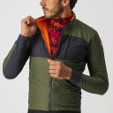 Velo jaka UNLIMITED PUFFY Jacket, izmērs: L, Military Green/Dark Gray, 8050949473337 CASTELLI