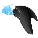 Erolab вакуумный клиторальный массажер DOLPHIN VVS01b, 300 мАч, 1 мотор, USB зарядка, черный цвет