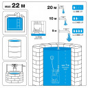 Augstspiediena sūknis  DAEWOO DHP 3500, 750W, 3200l/h, 22m