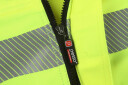 Hi-vis jacket Uranus, Pesso, DS135G_XL, CL2, yellow/black, XL