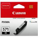 Canon tindikassett CLI-571BK 0385C001, 7ml, 376 lehte, must, pigmendip&otilde;hine tint