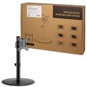 Logilink Galda statīvs BP0110, 17-32", 8 kg, ieliekts, pagriežams, augstuma regulē&scaron;ana, VESA 75 x 75, 100 x 100