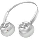 Onikuma GT820 spēļu austiņas GT820 Silver, 32mm, 108dB, 500mAh, 65h, Bluetooth 5.4, 20Hz-20kHz, 15m, 32&Omega;
